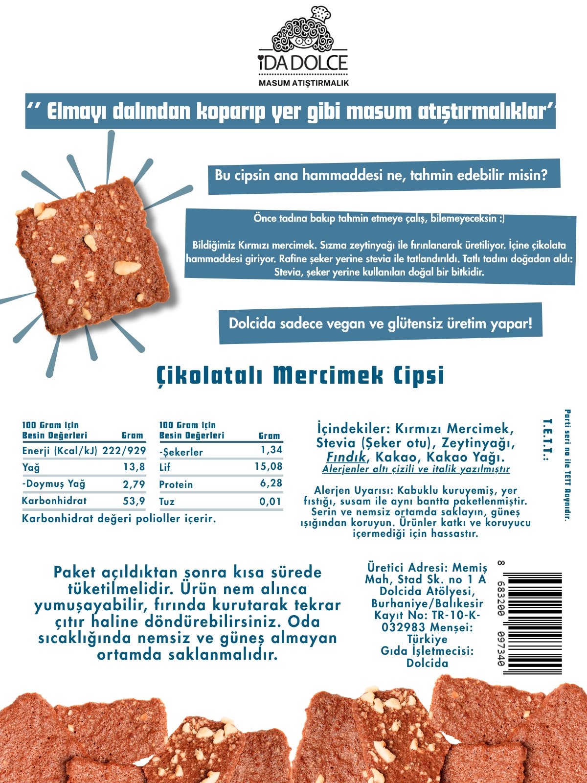 6’lı Atıştırmalık Paketi