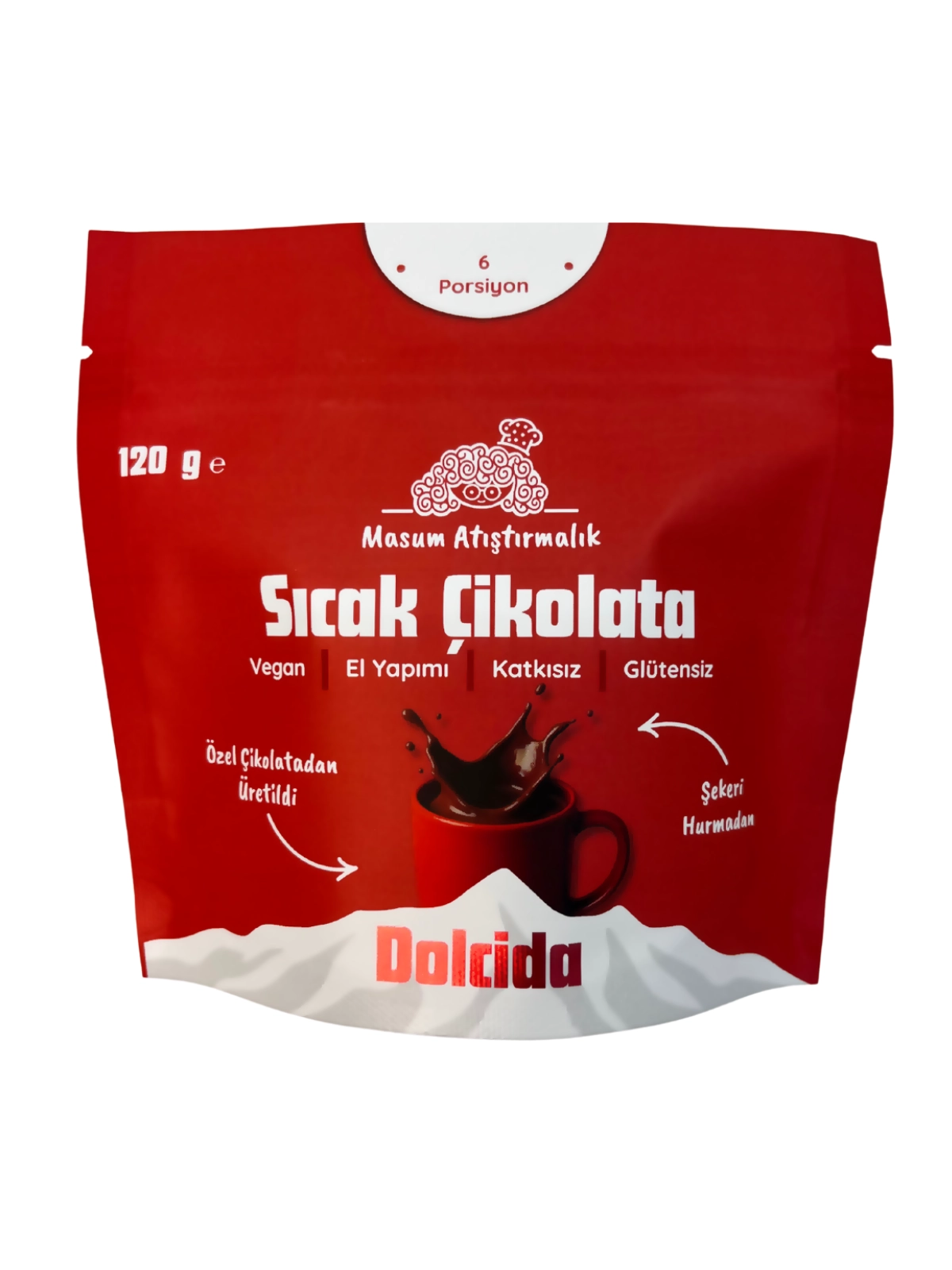 Sıcak Çikolata (Vegan-Şekersiz-Glütensiz)