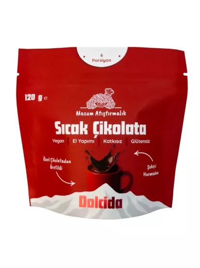 Vegan Sıcak Çikolata, Şekersiz Sıcak Çikolata
