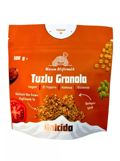 Tuzlu Granola ( Vegan - Glütensiz) 100 gr
