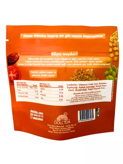 Tuzlu Granola ( Vegan - Glütensiz) 100 gr
