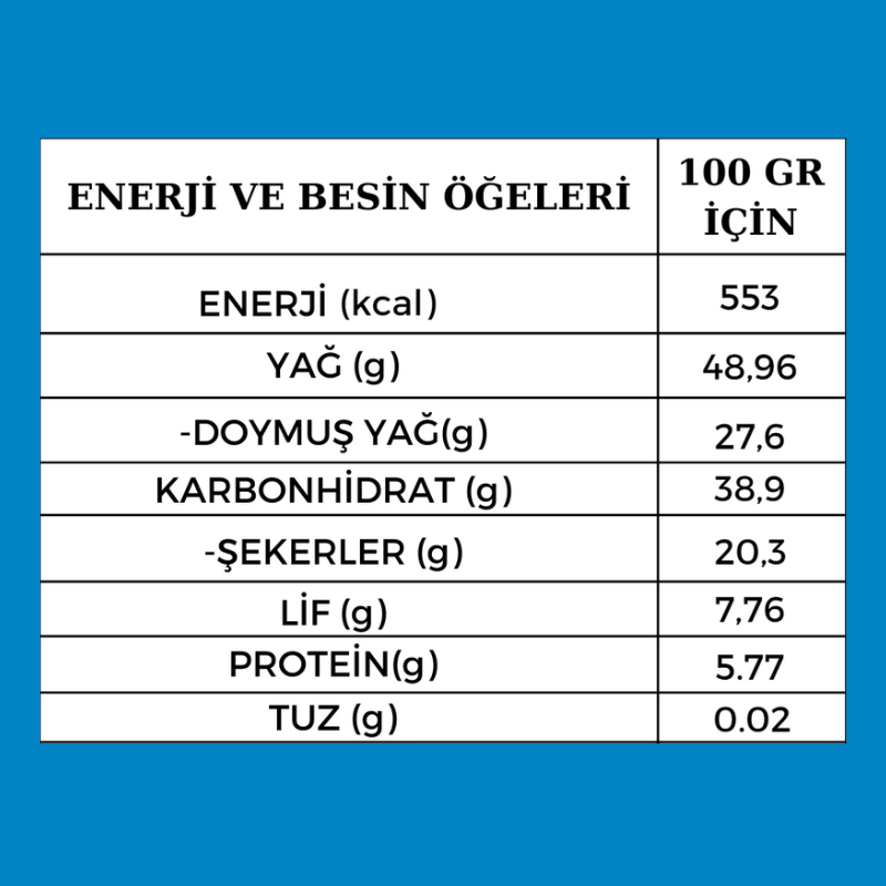 Fındıklı Masum Çikolata (Şekersiz Vegan-Glütensiz)